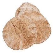 Small brown Arabic bread