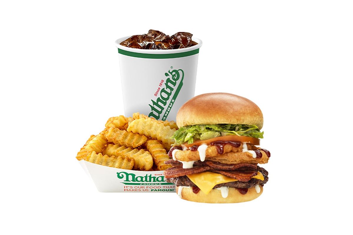 Regular BBQ Bacon Tribeca Beef Burger Meal