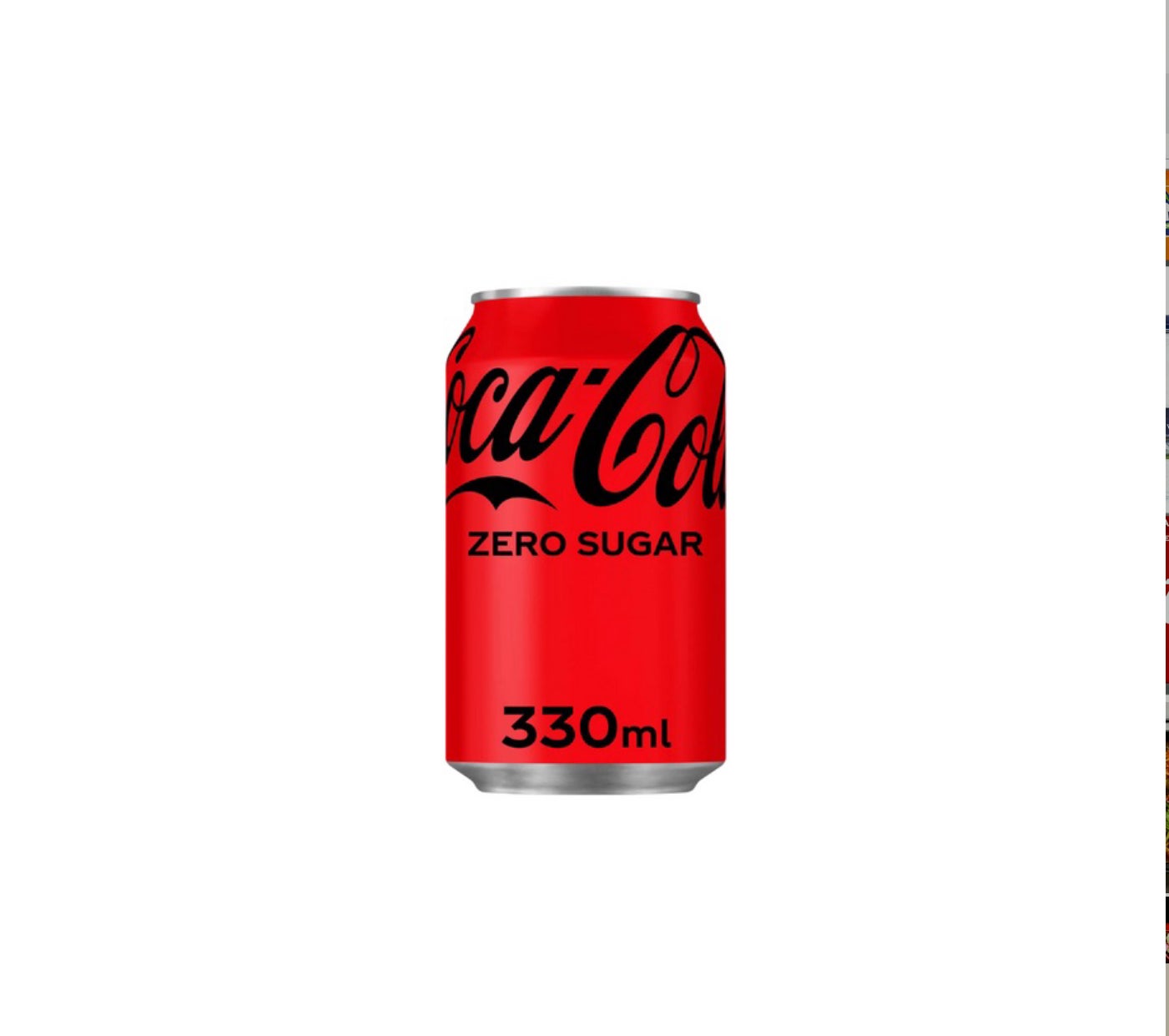 Coca-Cola Zero Sugar 330ml