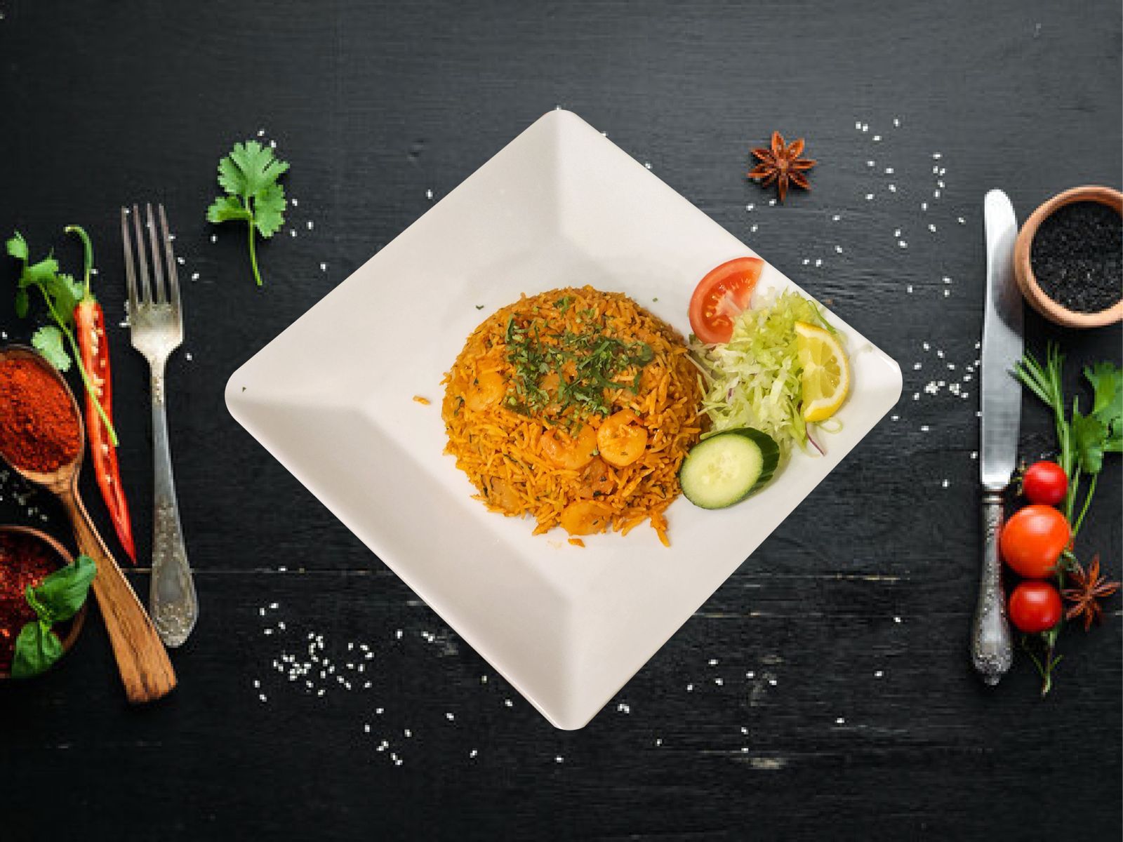 King Prawn Biryani