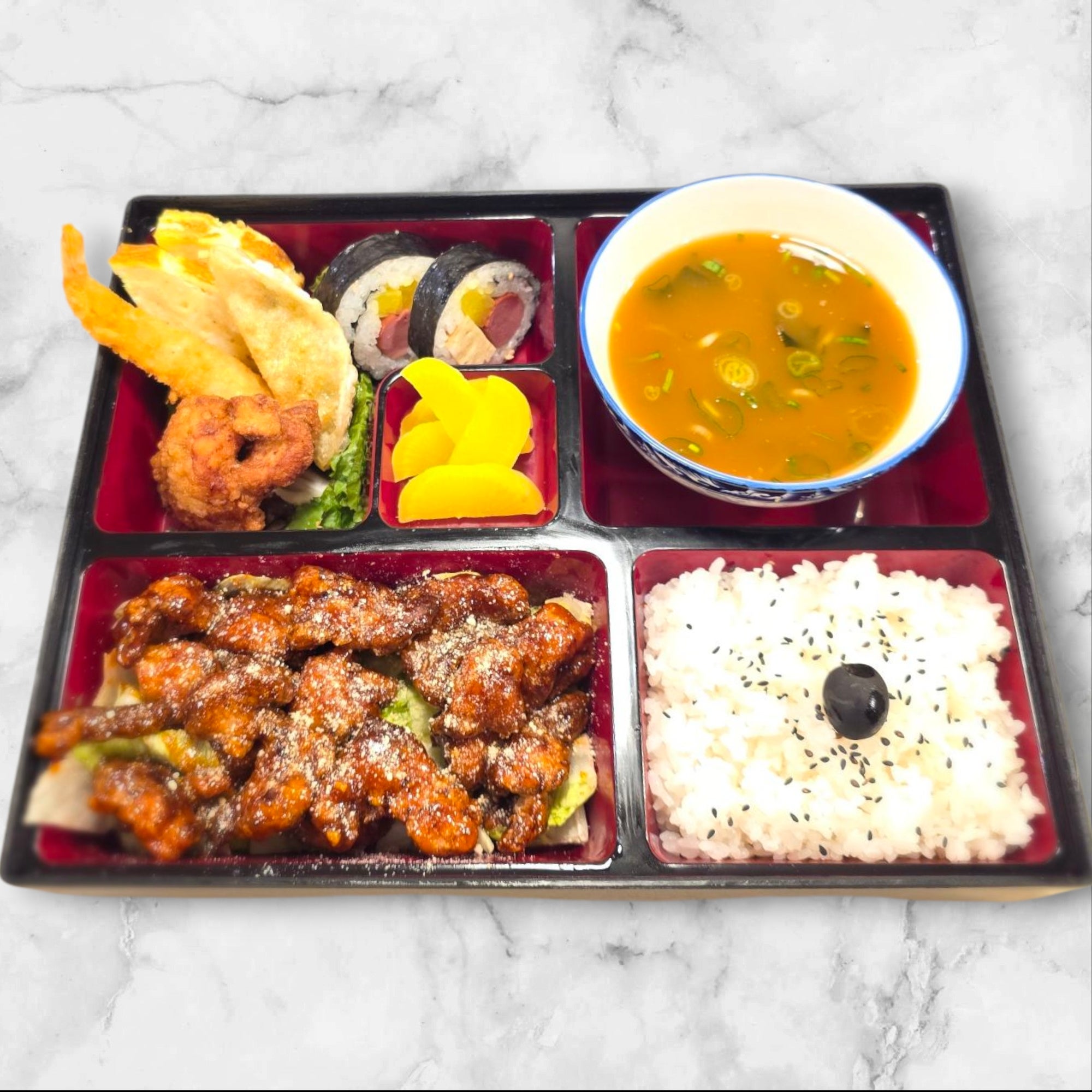 K-Pop Spicy Chicken Bento��️��️