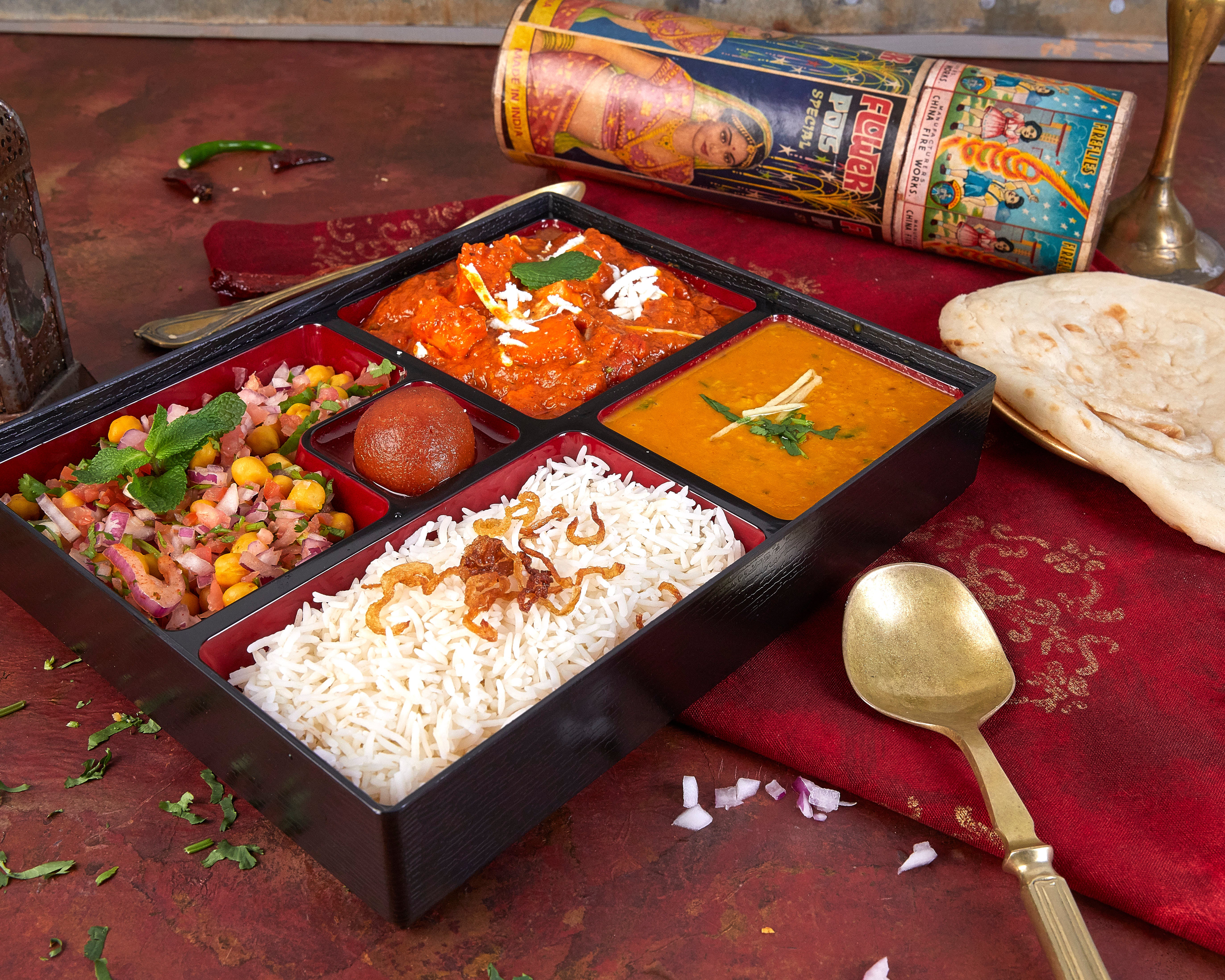 Paneer Tikka Lababdar Bento Box