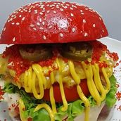 Spicy Lava Burger