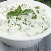 Yougurt cucumber
