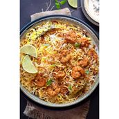 Home Style Prawn Dum Biryani Serves 2