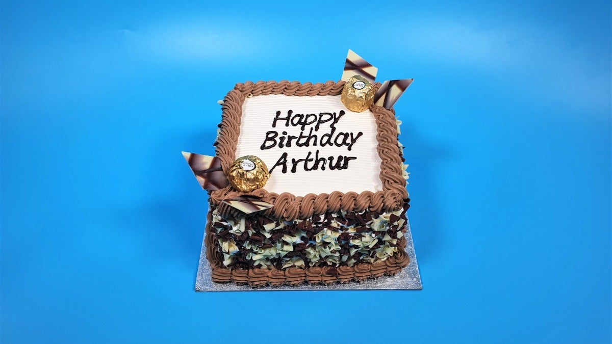 6” Ferrero Toppings cake No.2