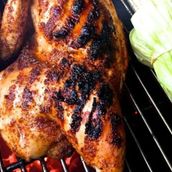 Chicken Charcoal Half
