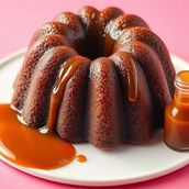 Date Cake With Caramel Sauce