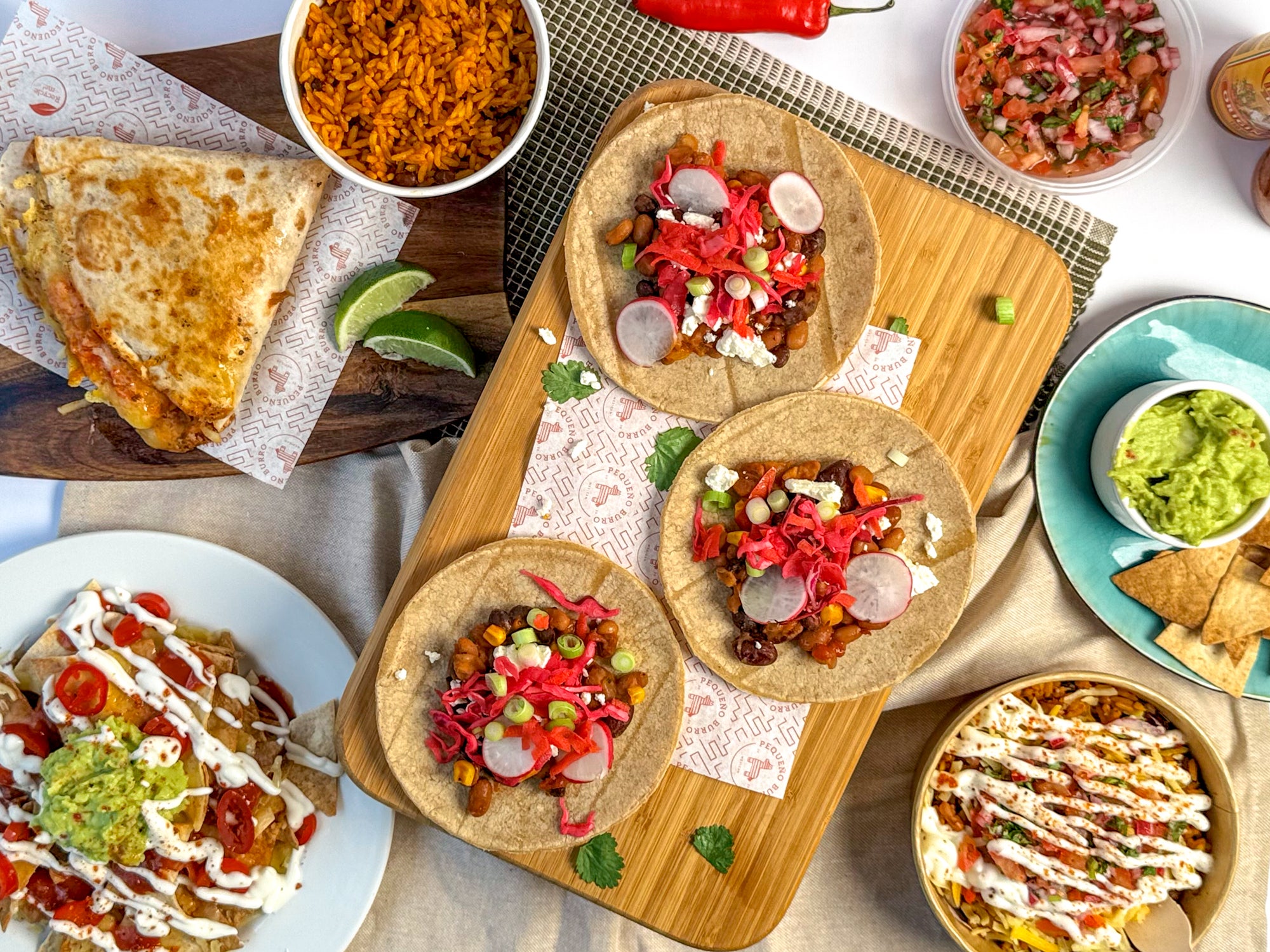 Pequeno Burro Morning Menu