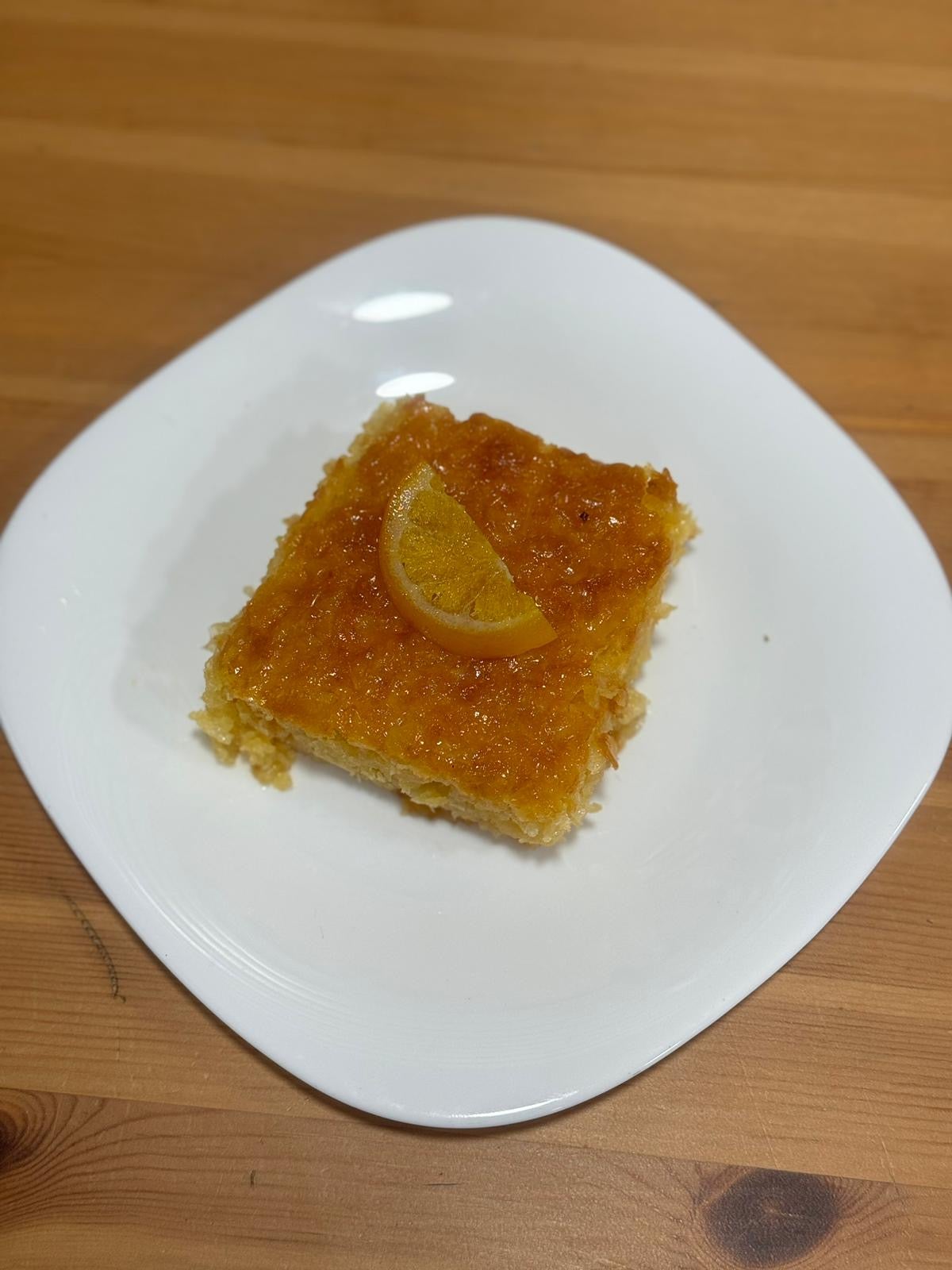 Orange pie cake