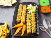 Chicken Seekh Kebab (4 Pcs)