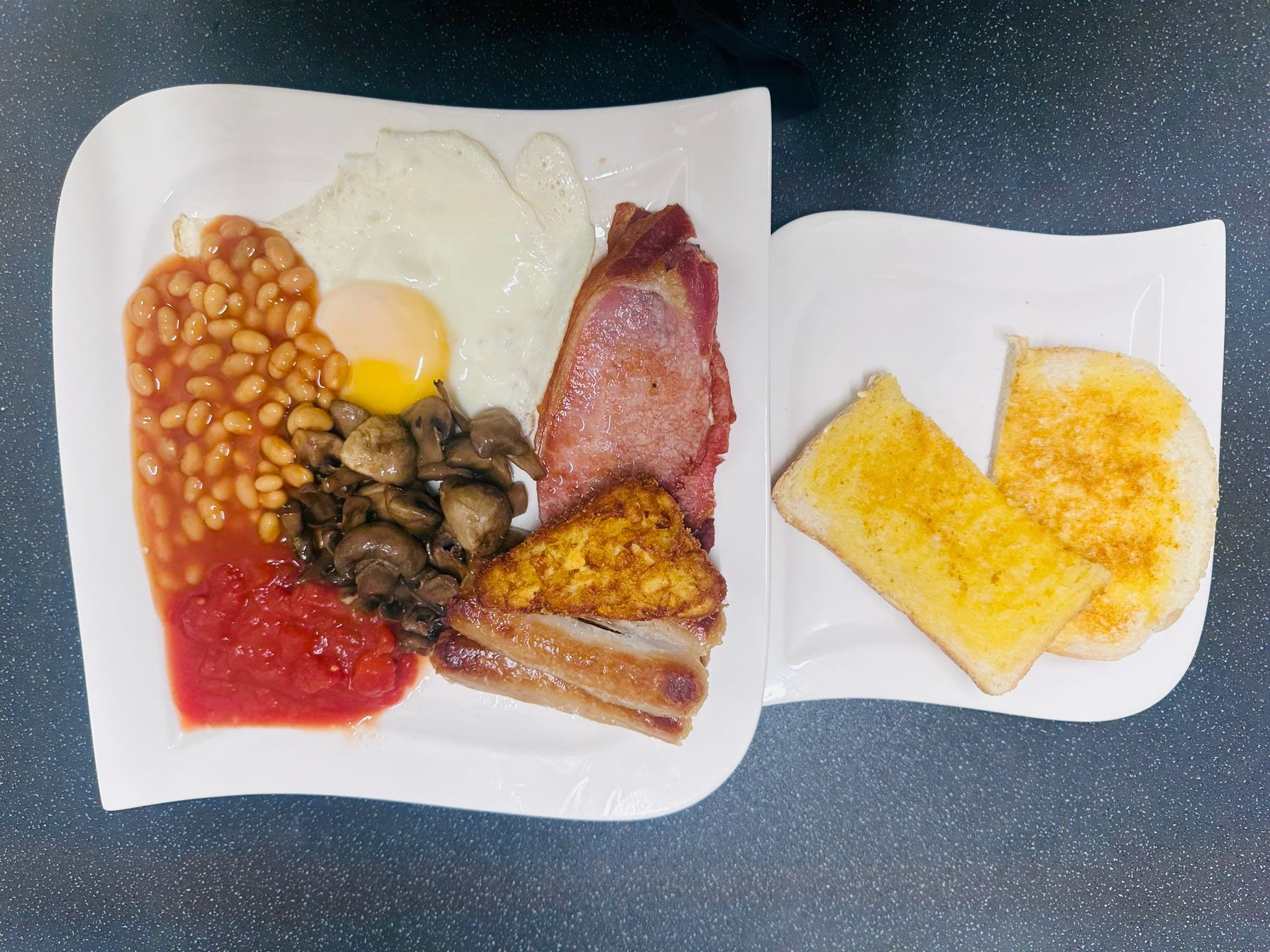Large Breakfast - Hash Brown
