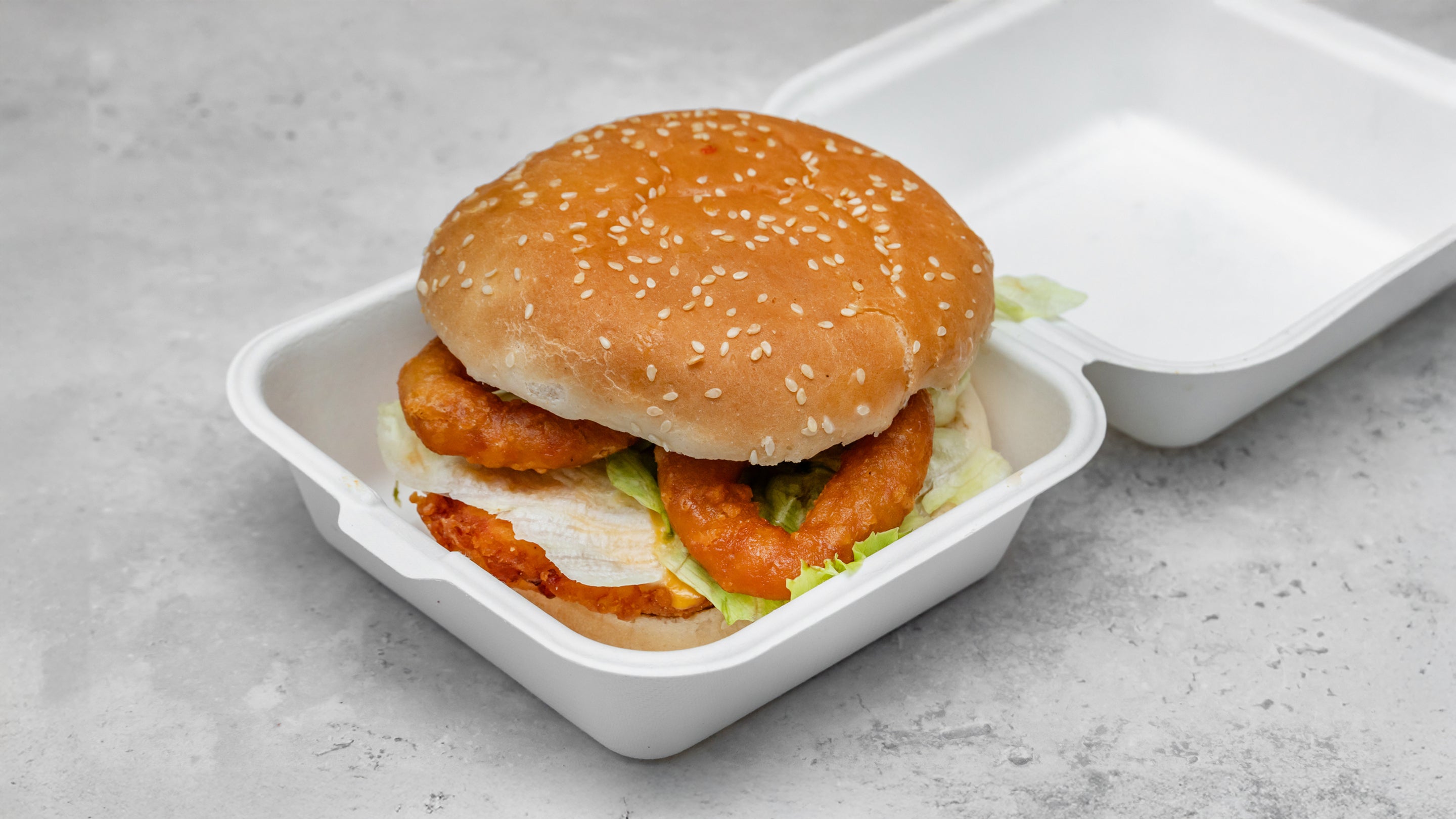 Crispy Ringer Burger