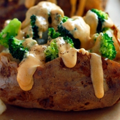Baked Potato With Vegetables