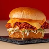 Dynamite Chilli Chicken Burger