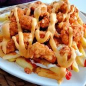Chicken Cheesey Fries