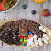 Triple Chocolate Banana Boat 