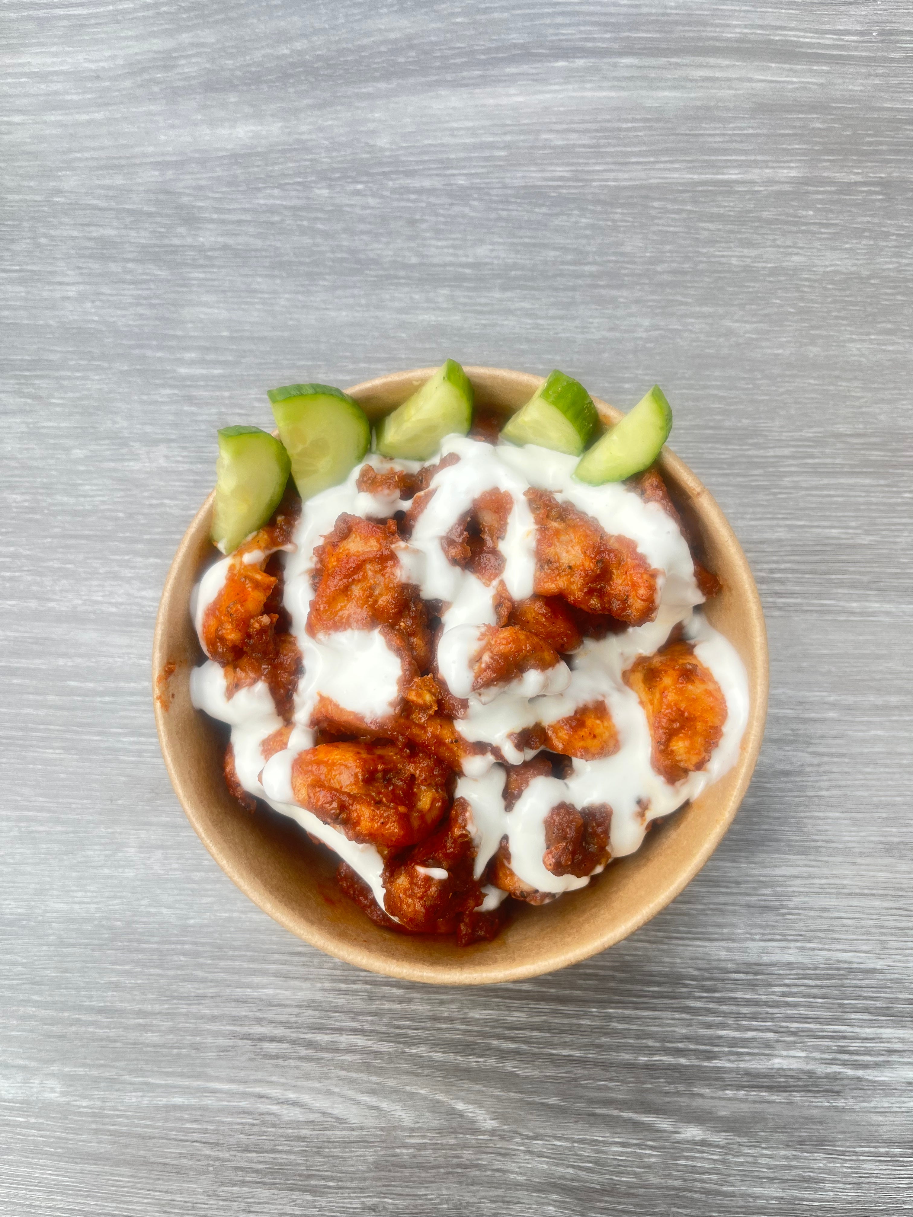 Boneless Crispy Chicken Malai Tikka