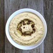 Hummus with Olives