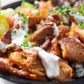 Shawarma Salad beef or chicken
