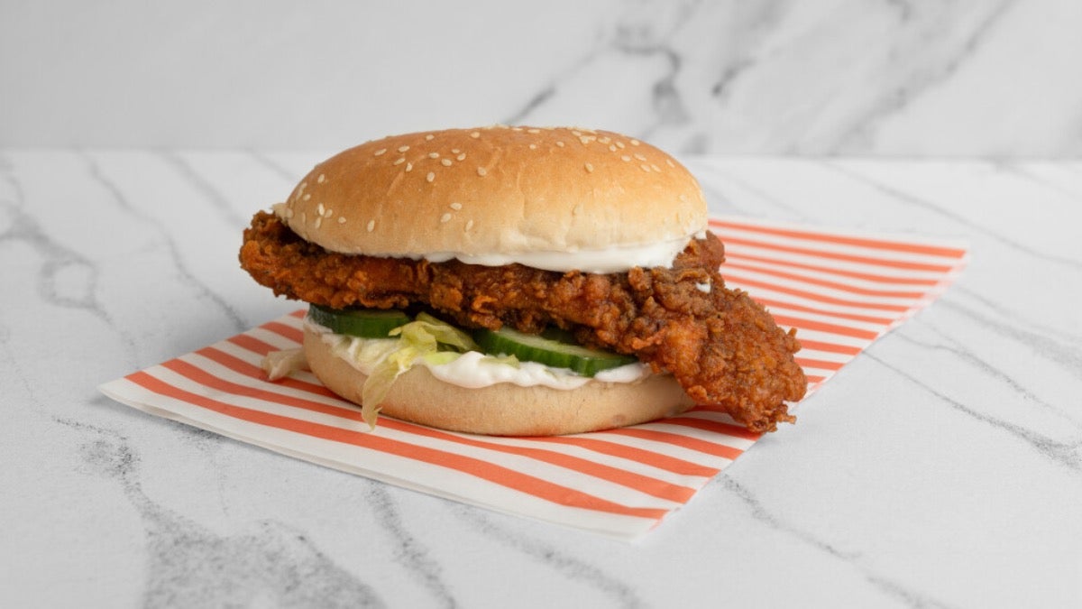 Chicken Falvour Fillet Burger