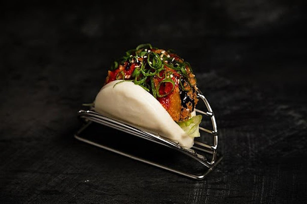 Aubergine Bao: