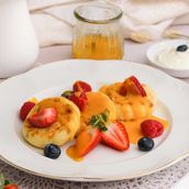 Mango & Passion Fruit Syrniki