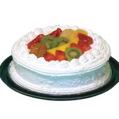 Big White Forest Cake