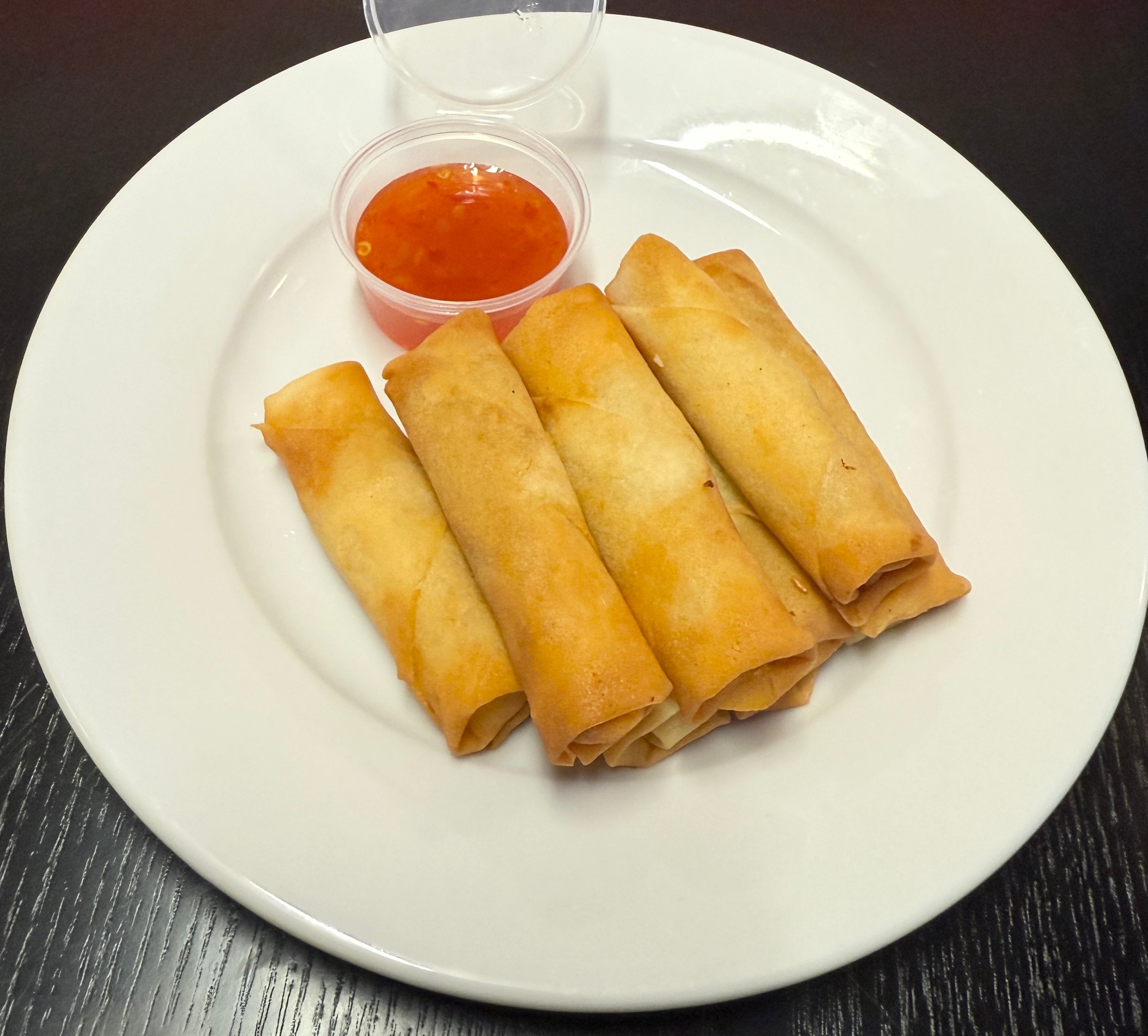 Mini Vegetable Spring Rolls (斋卷) (6 pcs)