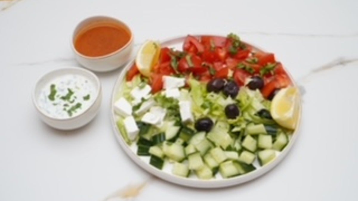 Mixed Salad with Feta Cheese...