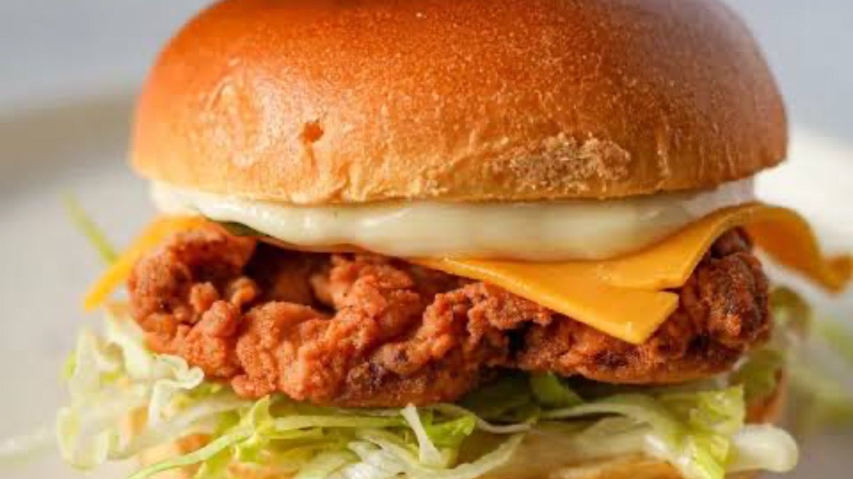 Kickin' Chicken Burger