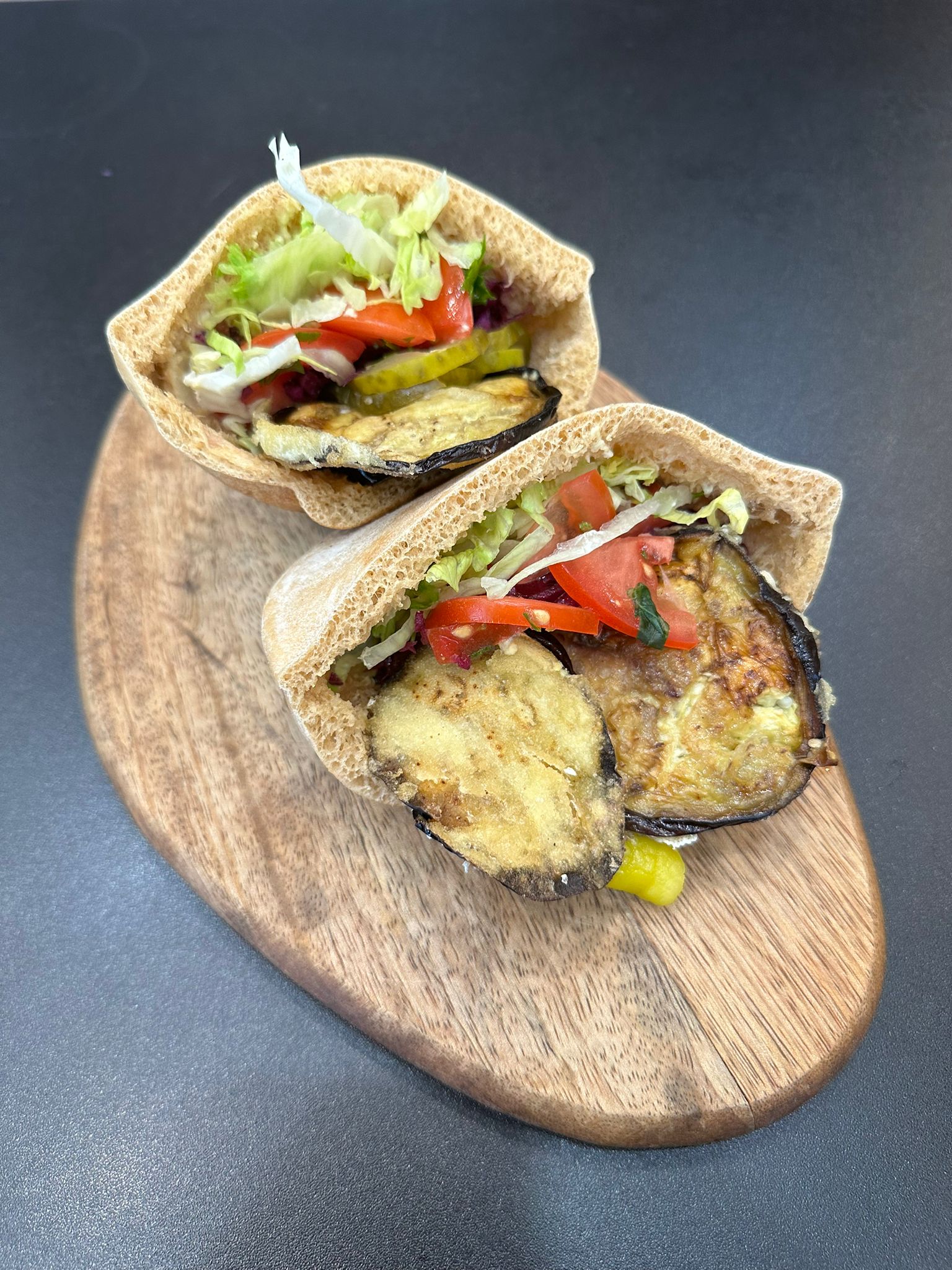Aubergine in Pitta