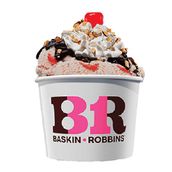 2 kids scoop ice cream