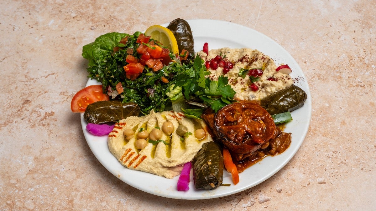 10. Selection of Cold Mezze Vegetarian