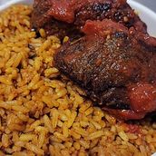 Fresh Jollof Rice With Fish