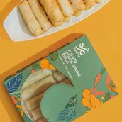 Potato And Vegetable Spring Rolls