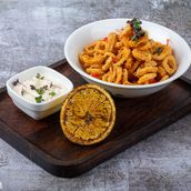 Baby Crispy Calamari with Bezar and Lemon