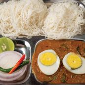 Idiyappam Egg Roast