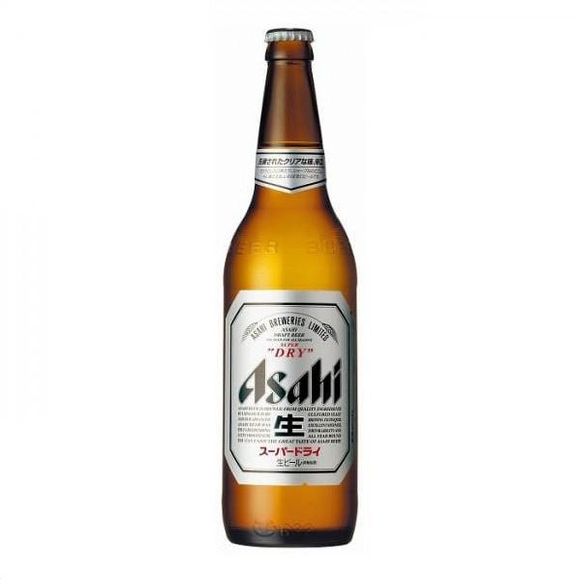 Asahi 5.2% (500ml glass bottle)