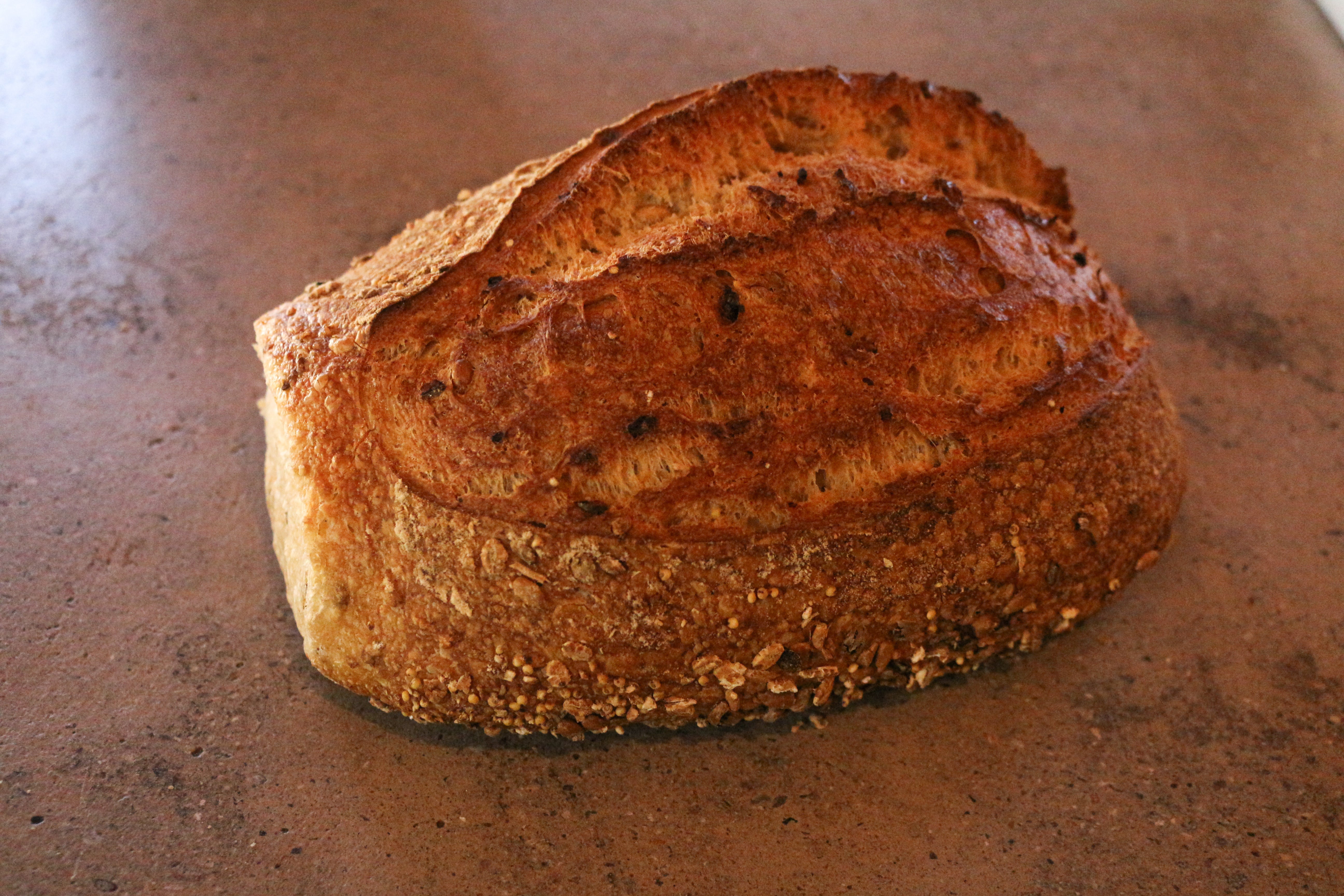Seeded small sourdough