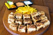 Double Arabic meat Shawarma Meal