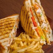 Veggie Club Sandwich