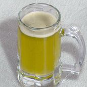 Fresh Lemonade With Mint Juice