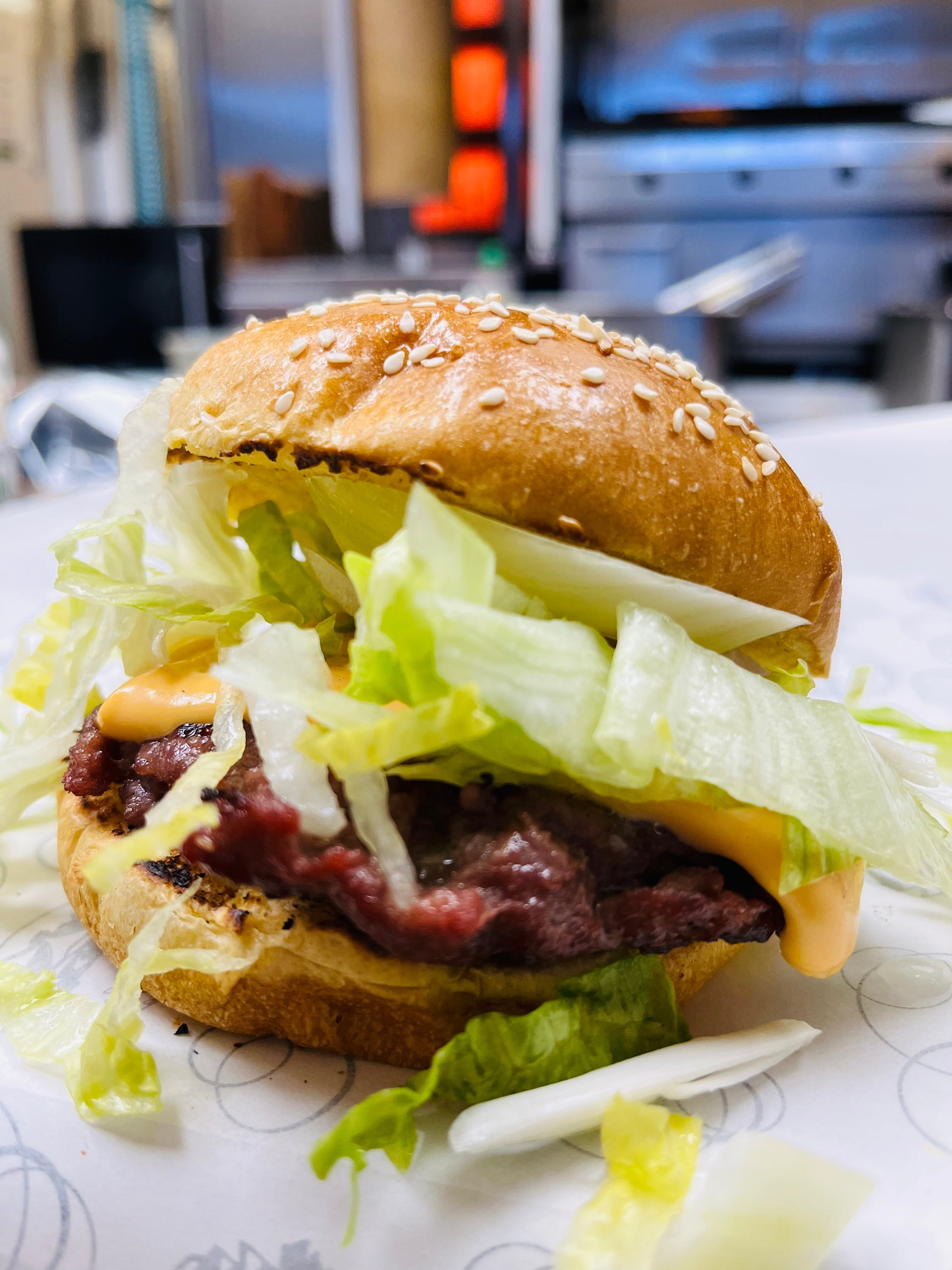 Quarter pounder cheese burger with Free Fries