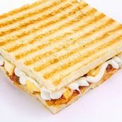 Vegetables And Cheese Sandwich Meal