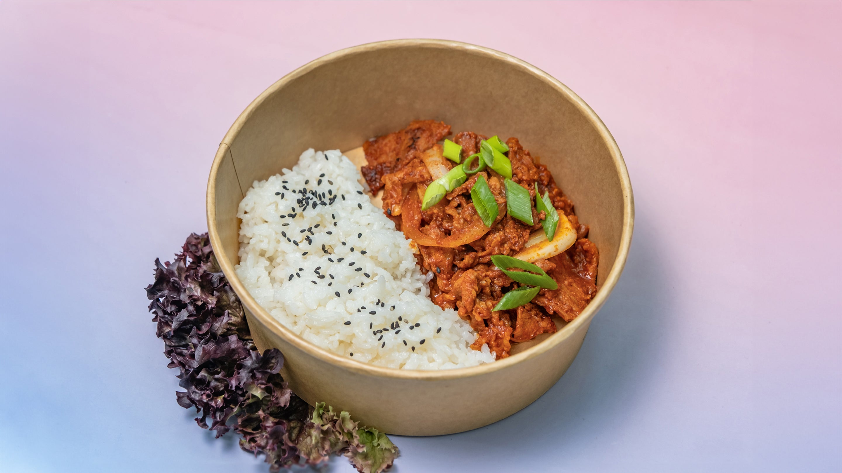 Jeyuk on rice
