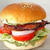 Chicken Tikka Burger