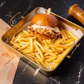 Chicken Brisket Burger