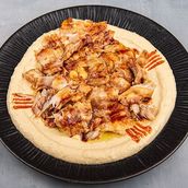 Hummus With Shawarma Chicken