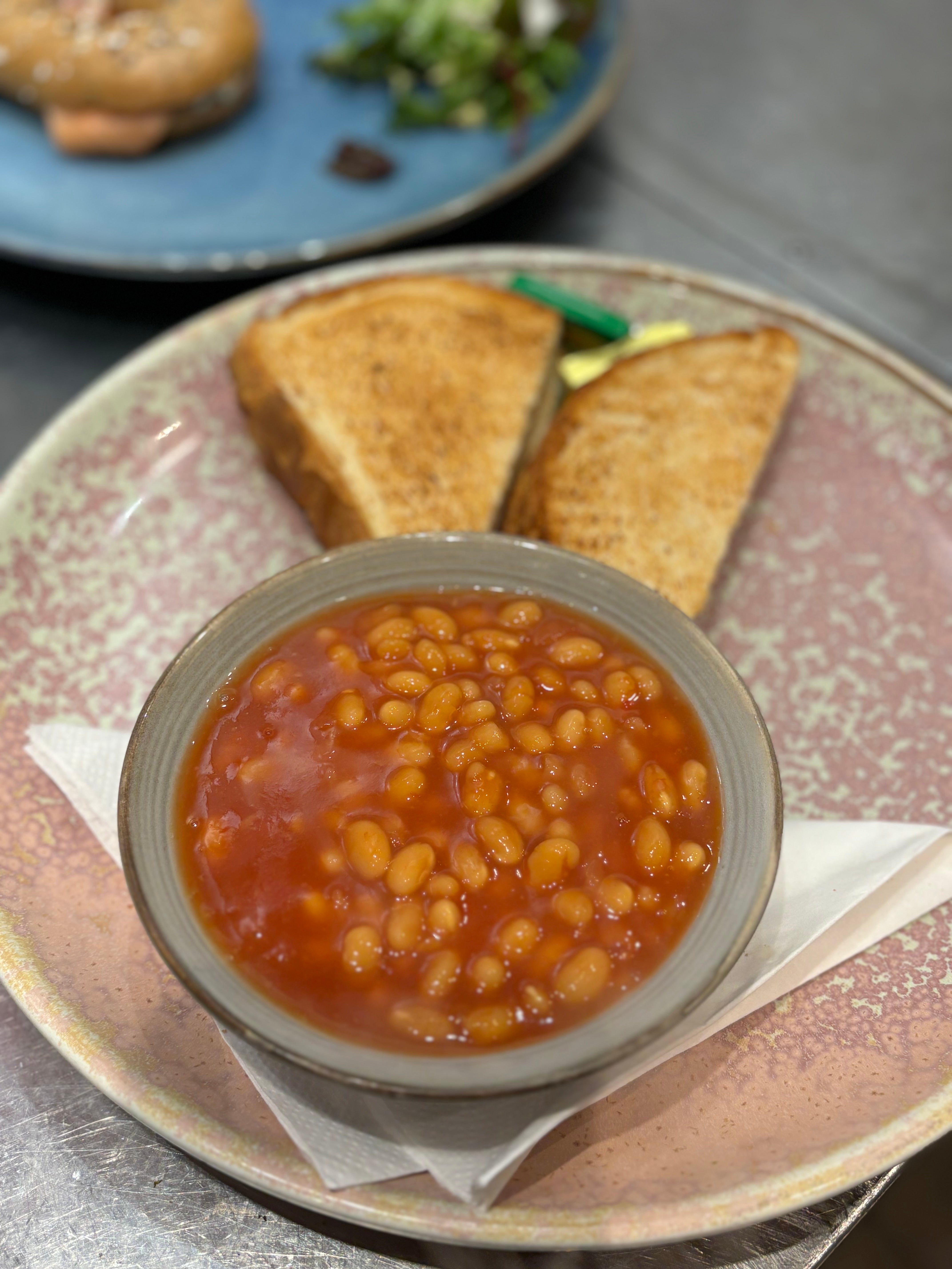Kid's Baked Beans and Toast